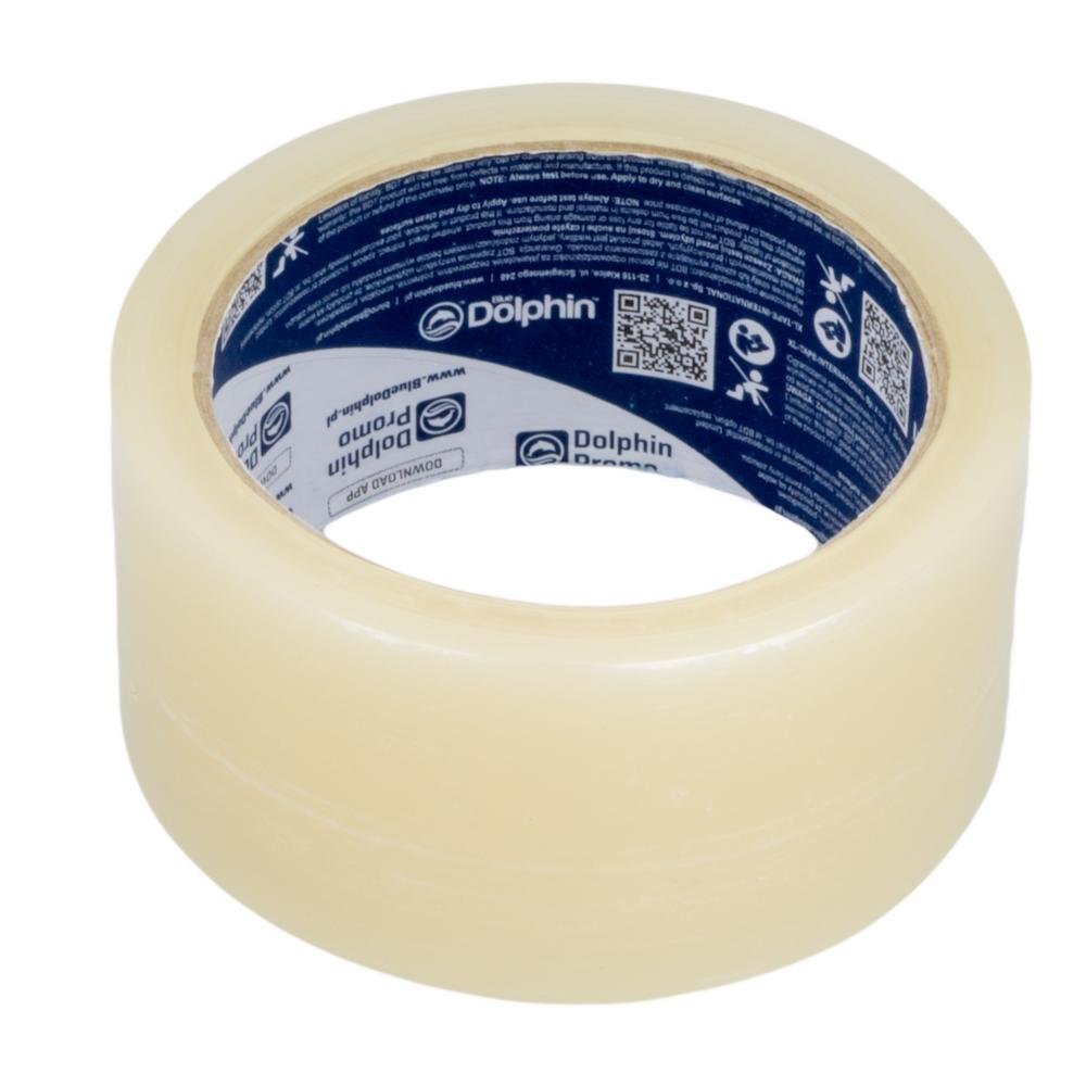 Blue Dolphin Liitosteippi kirkas 48 mm x 20 m PE-kalvoille UV - Image 3