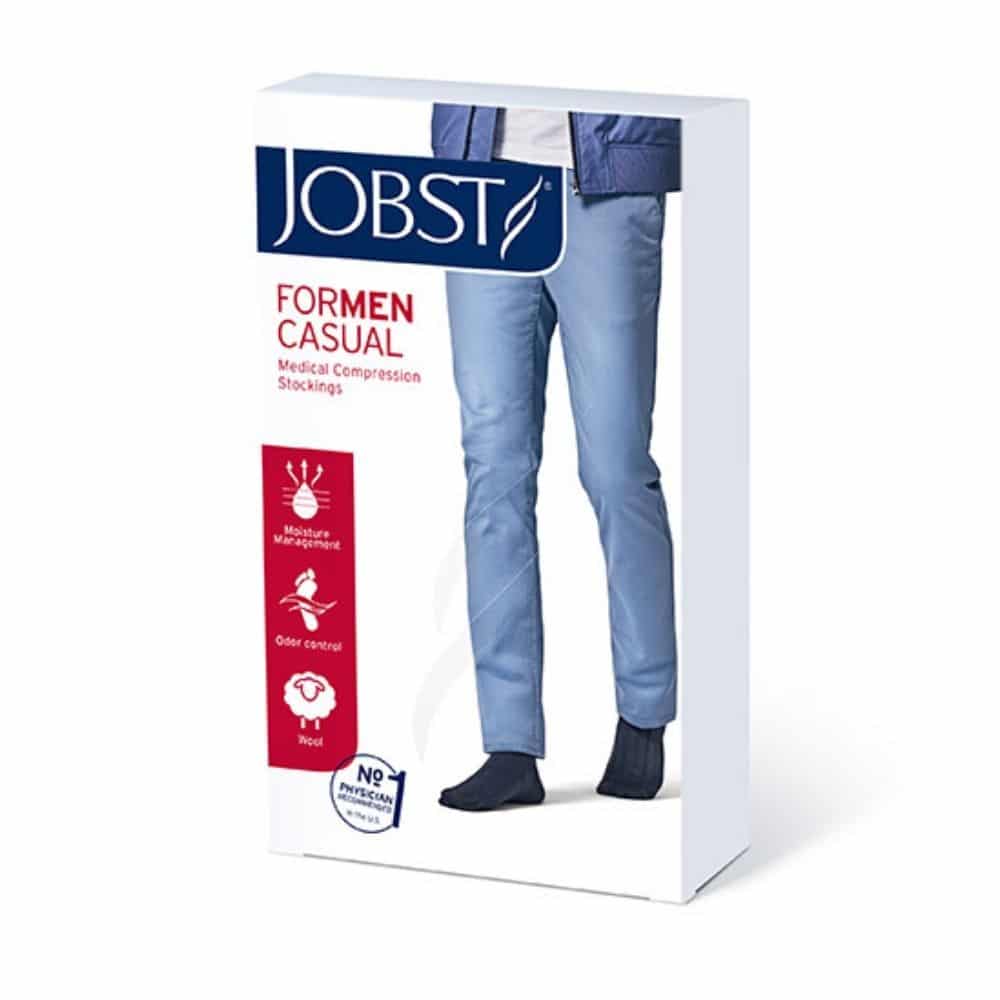 Hoitosukat miehille polvipituus Jobst Casual for Men USA umpikärki - Image 2