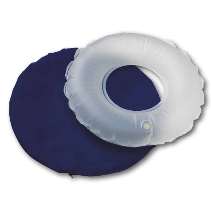 Rengastyyny ilmatäytteinen istuinrengas sis. puuvillapäällinen - Image 2